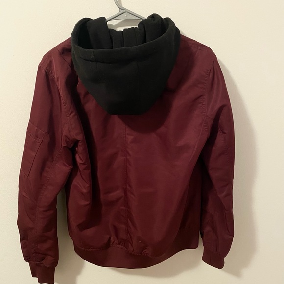 Forever 21 jacket burgundy - Picture 3 of 5